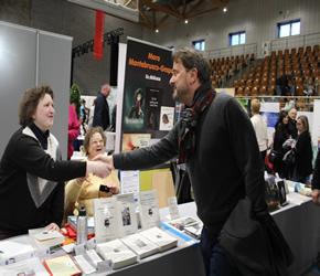 Dominique Letellier et Monsieur Xavier Bettel, Premier ministre du Grand-Duché de Luxembourg